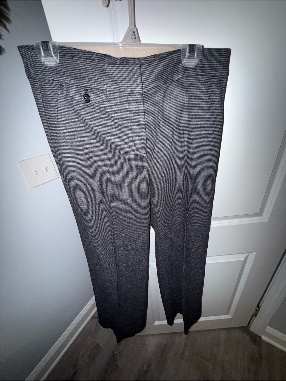 Gray Dress Pants - Classic Straight Fit